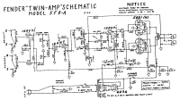 Fender Twin-5F8A - Schematic 